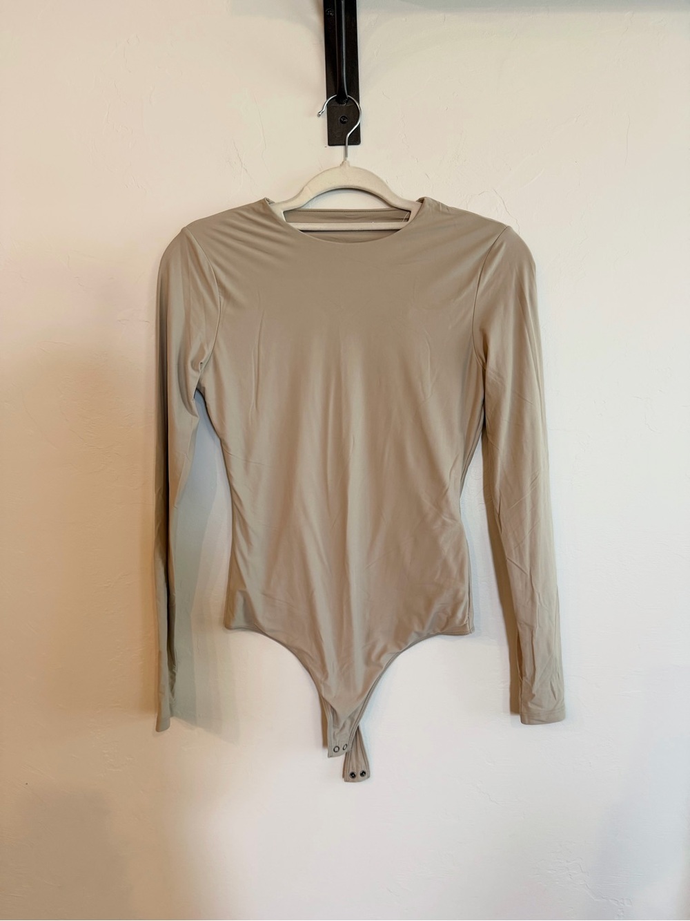 Abercrombie & Fitch Soft Matte Seamless Long Sleeve Bodysuit